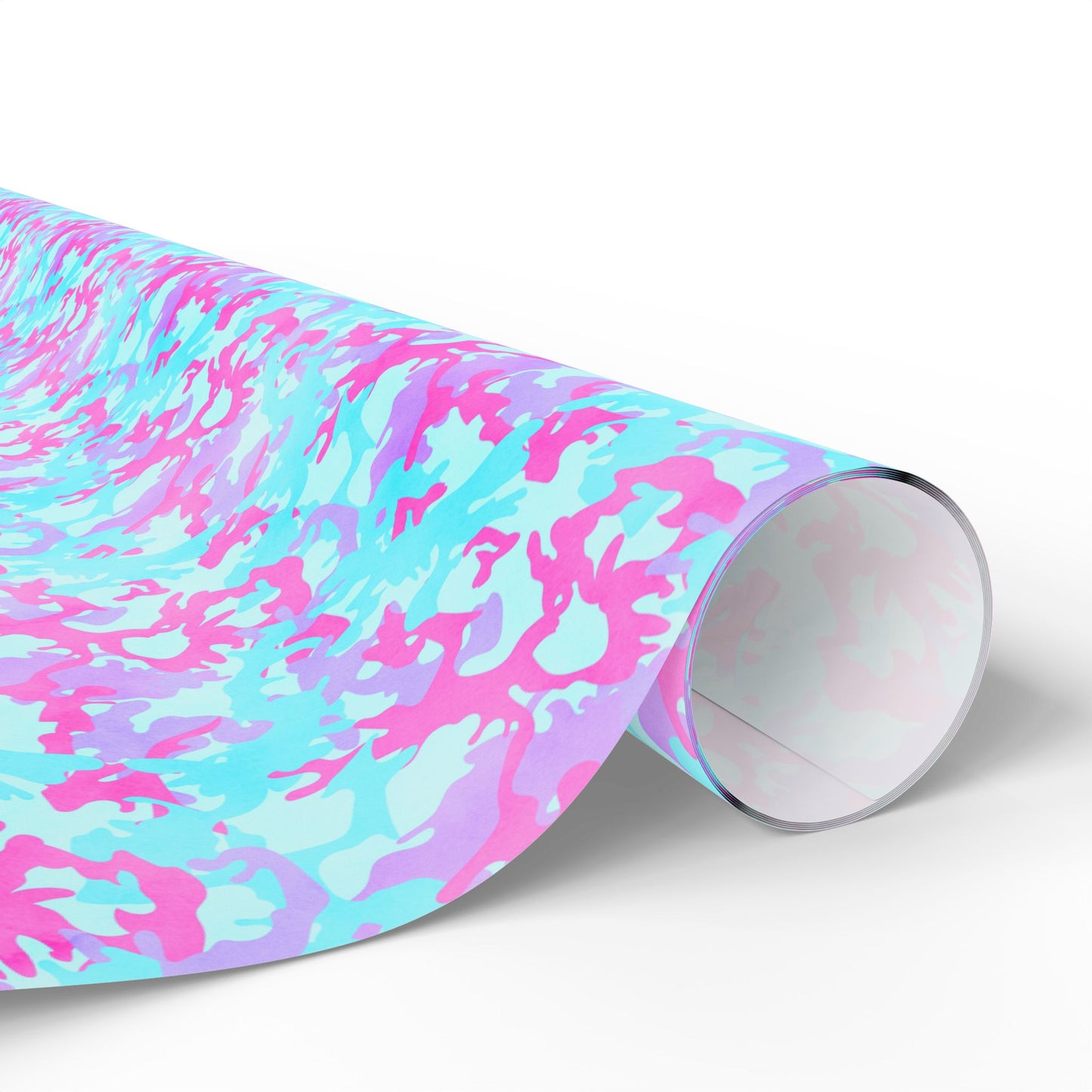 Cotton Candy Camo Wrapping Paper