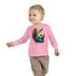 Colorful Rhino Toddler Long Sleeve Tee