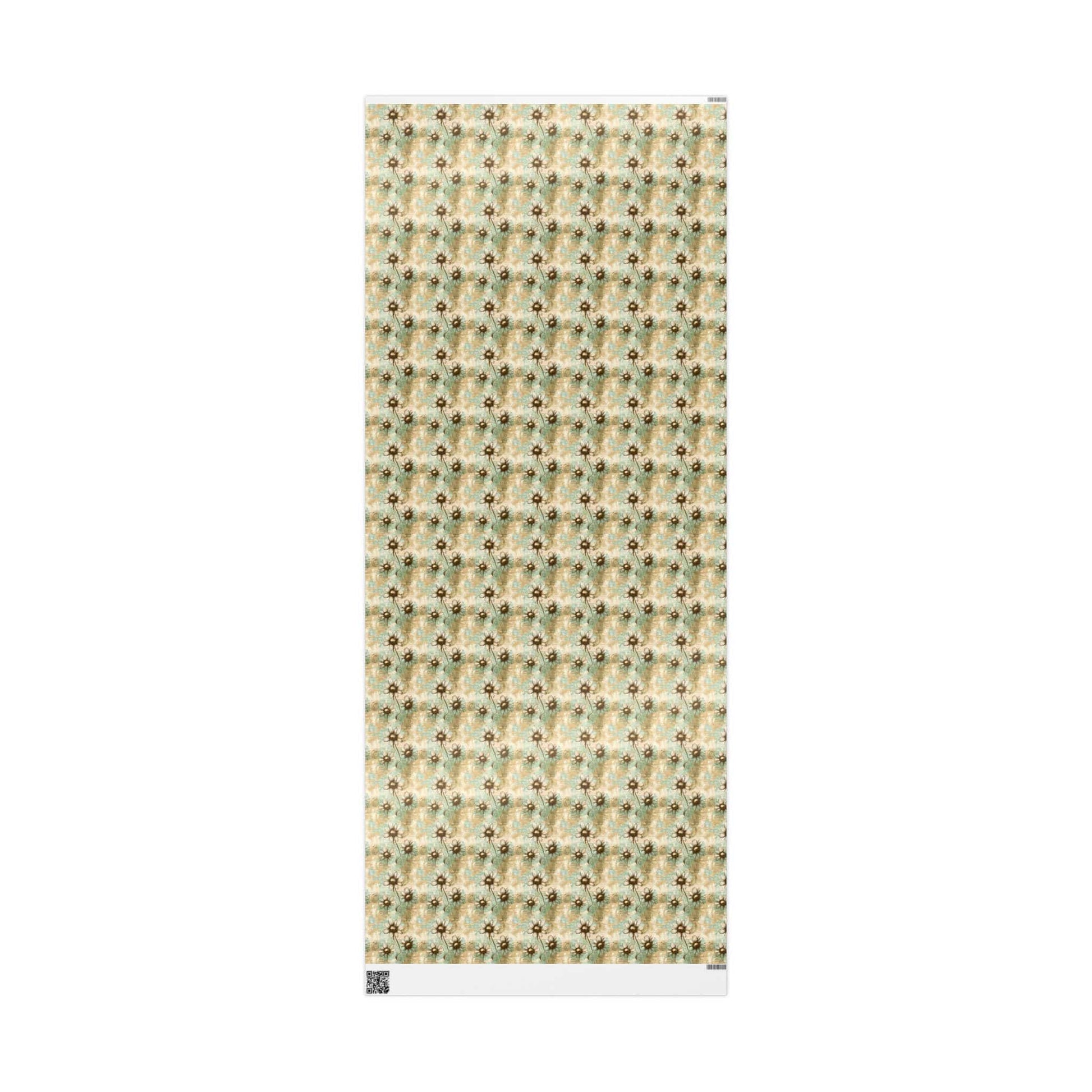 Worn Meadow Daisies Wrapping Paper