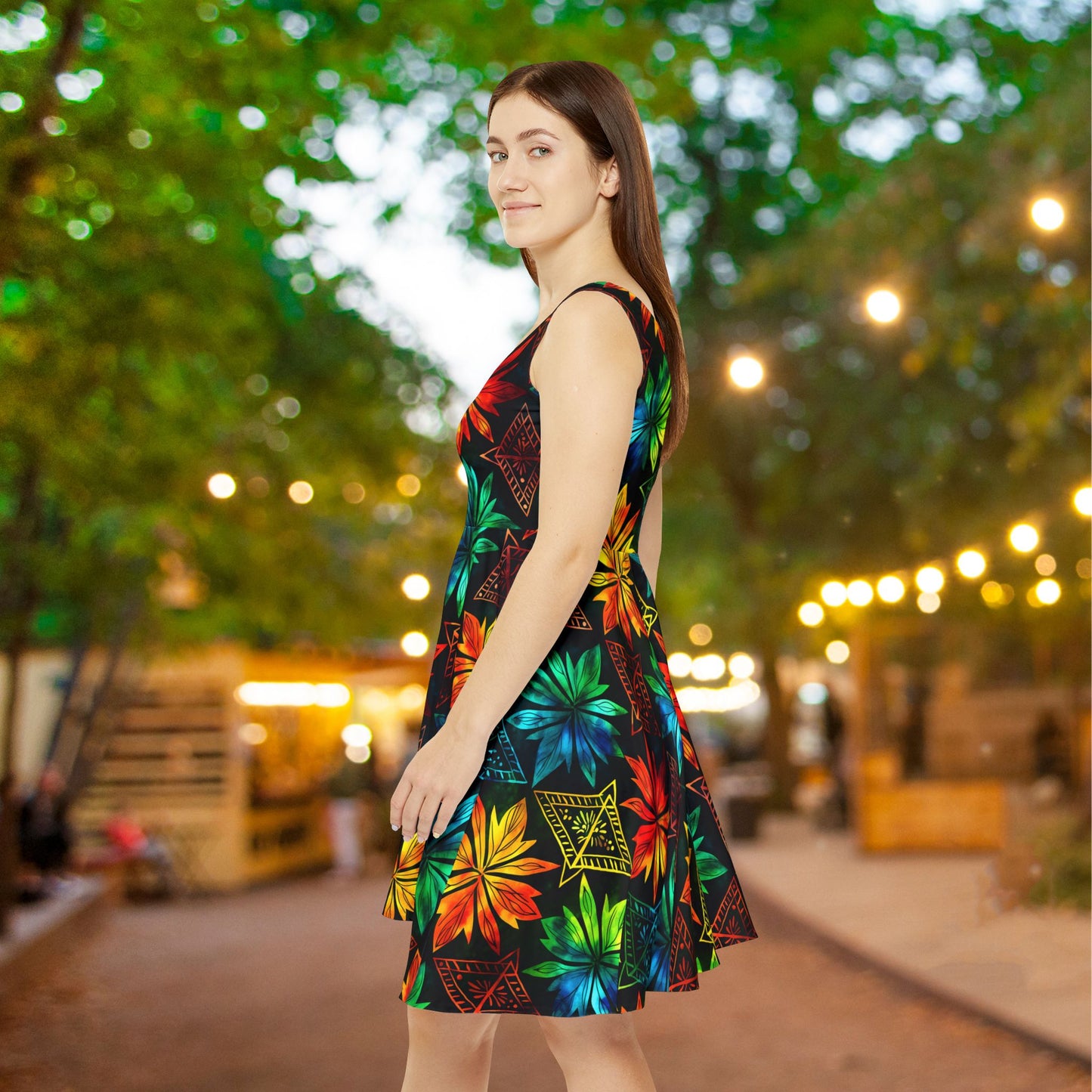 Celebration Mosaic Women's Skater Dress