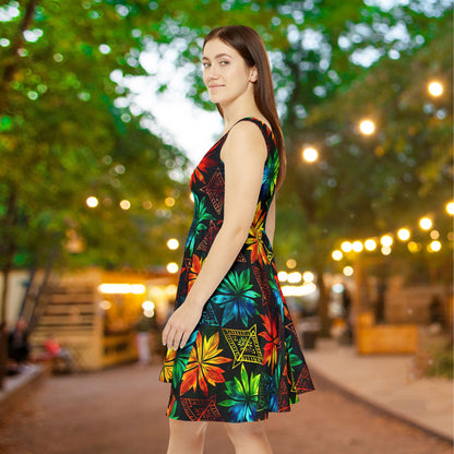 Celebration Mosaic Women's Skater Dress