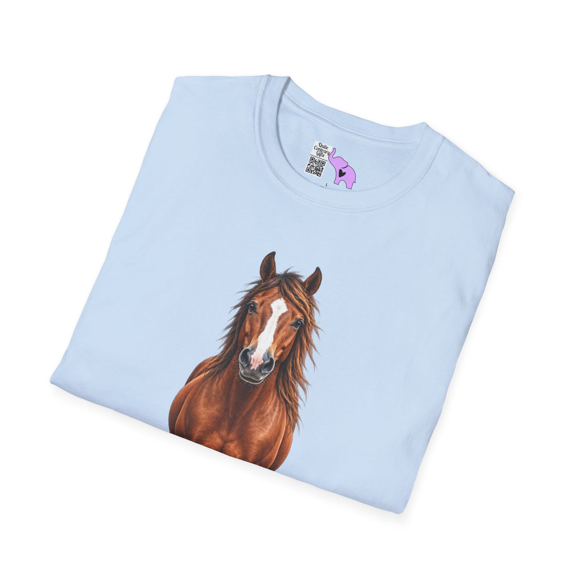 ""Front to Back Horse Lover Adult T-shirt