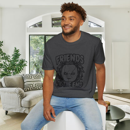 Chucky Friends Til The End Adult T-shirt