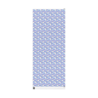 Sleepy Sky Unicorns Wrapping Paper