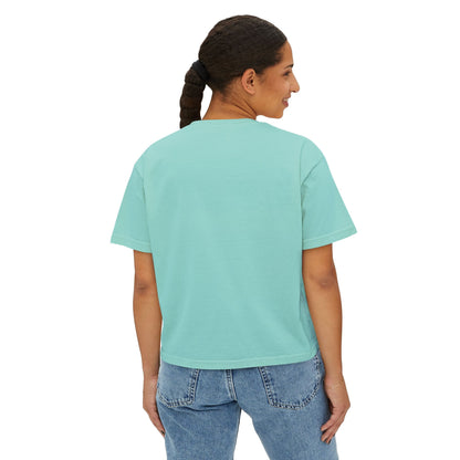 Floral Ribcage Women's Boxy Tee
