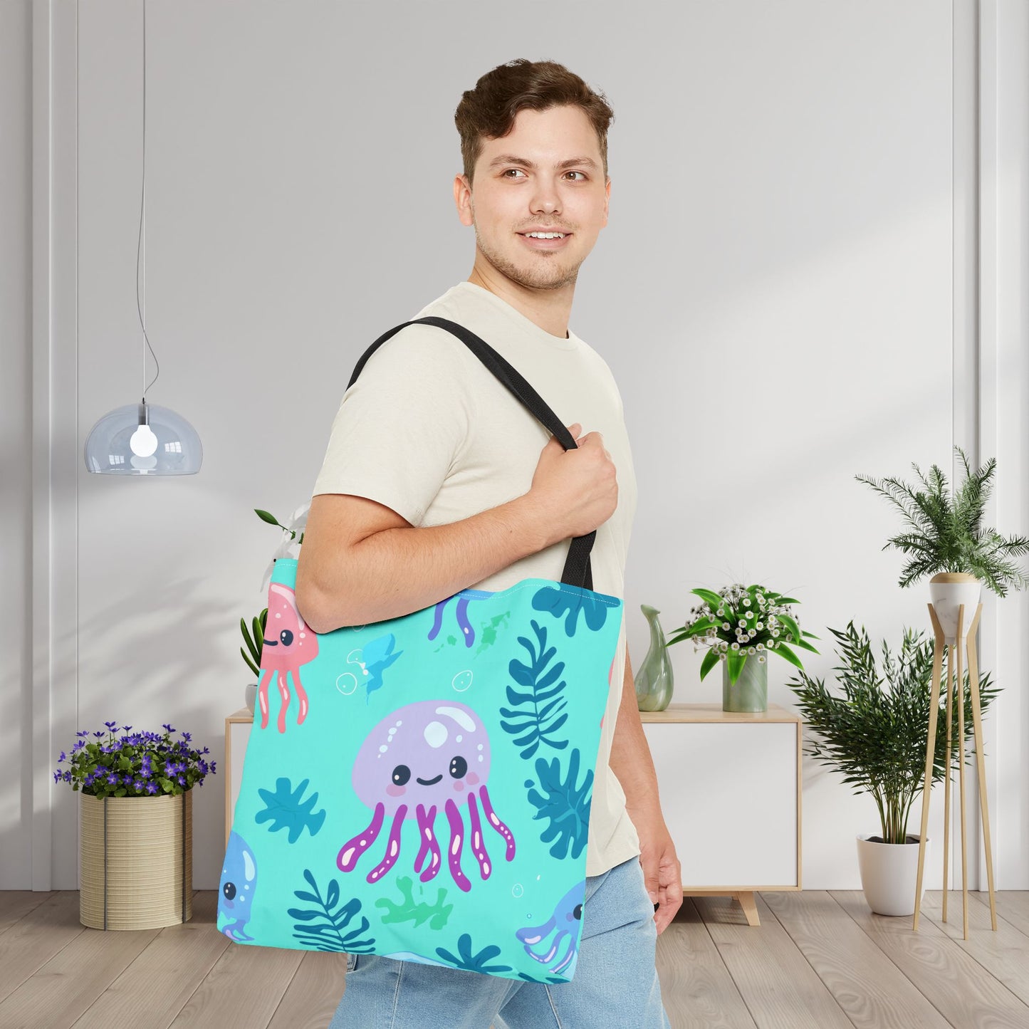 Jellyfish Daydreams Canvas Tote Bag
