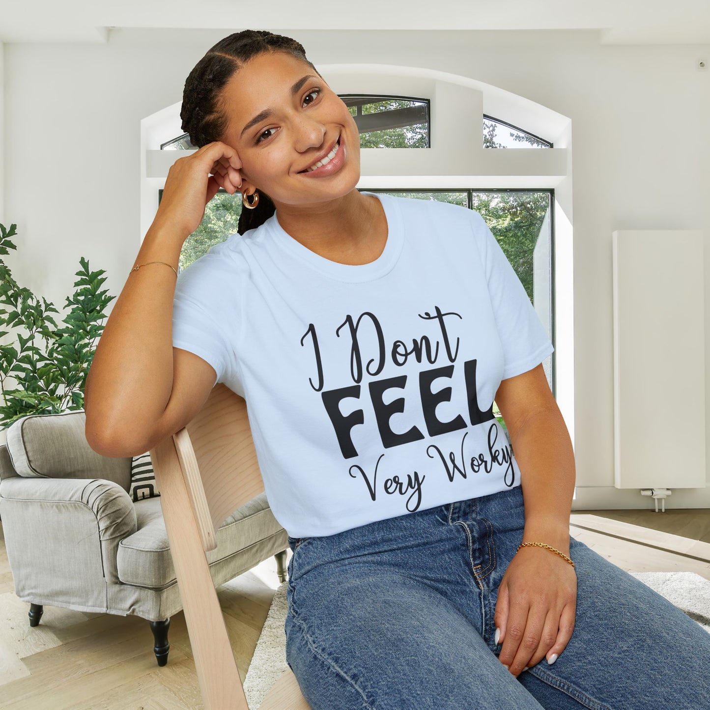 I Don't Feel Very Worky Today Adult T-shirt