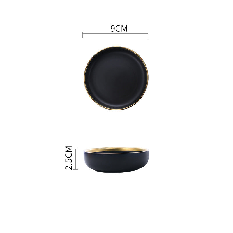 Signature Gold & Silver Trim Dinnerware Set