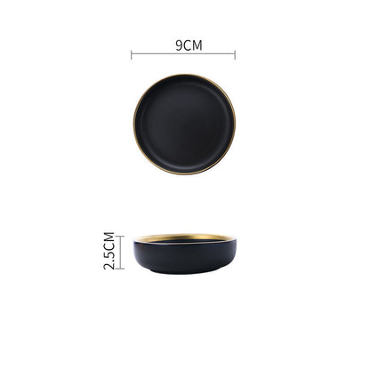 Signature Gold & Silver Trim Dinnerware Set