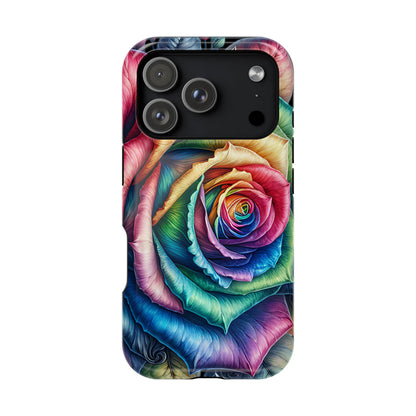 Colorful Rose MagSafe® Compatible Tough Case for iPhone