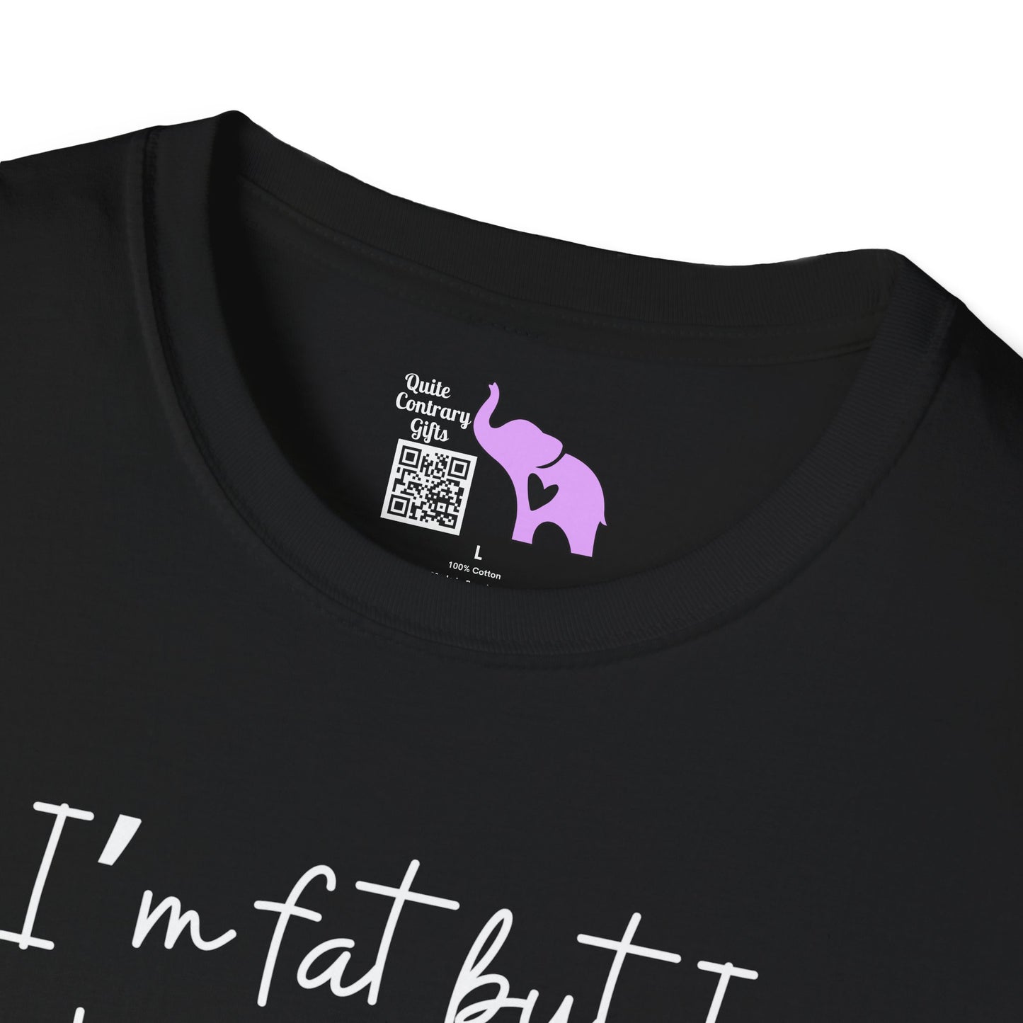 I'm Fat But I Identify as Skinny; I'm Trans-skinny Adult T-shirt