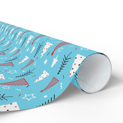 Yuletide Pines Wrapping Paper