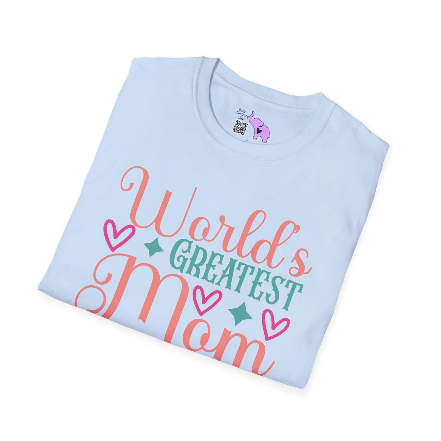 World's Greatest Mom Adult T-shirt