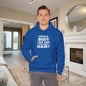 With A Body Like This Who Needs Hair? Adult Heavy Blend™ Hoodie