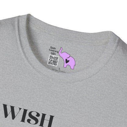 I Wish I Lacked Common Sense, They All Seem So Happy Adult T-shirt