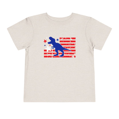 Patriotic T-Rex Toddler Tee