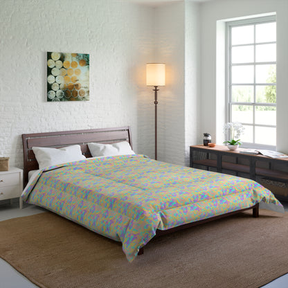Dreamsicle Camo Comforter