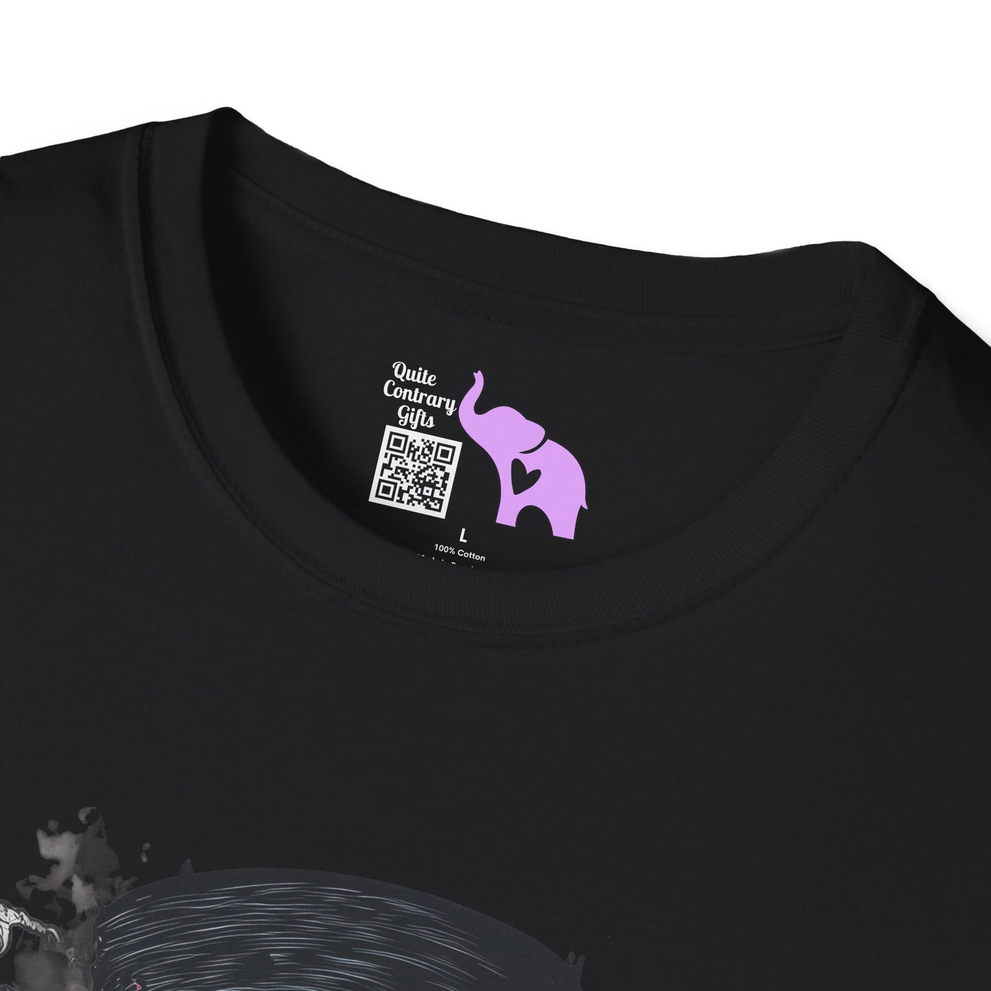 Creepy Skulls w/Top Hat Adult T-shirt