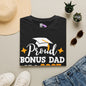 Proud Bonus Dad of a 2027 Graduate Adult T-shirt