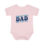 Cooler Than Dad (Don't Tell Him) Infant Baby Rib Bodysuit