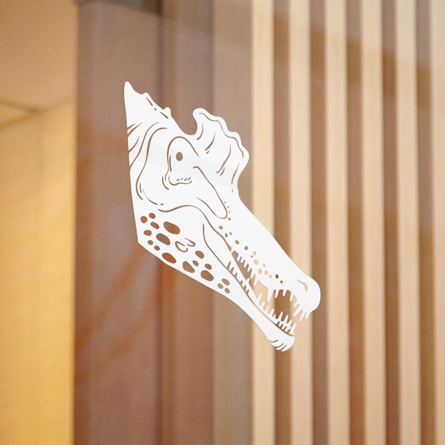Spinosaurus Peek-A-Boo Decal