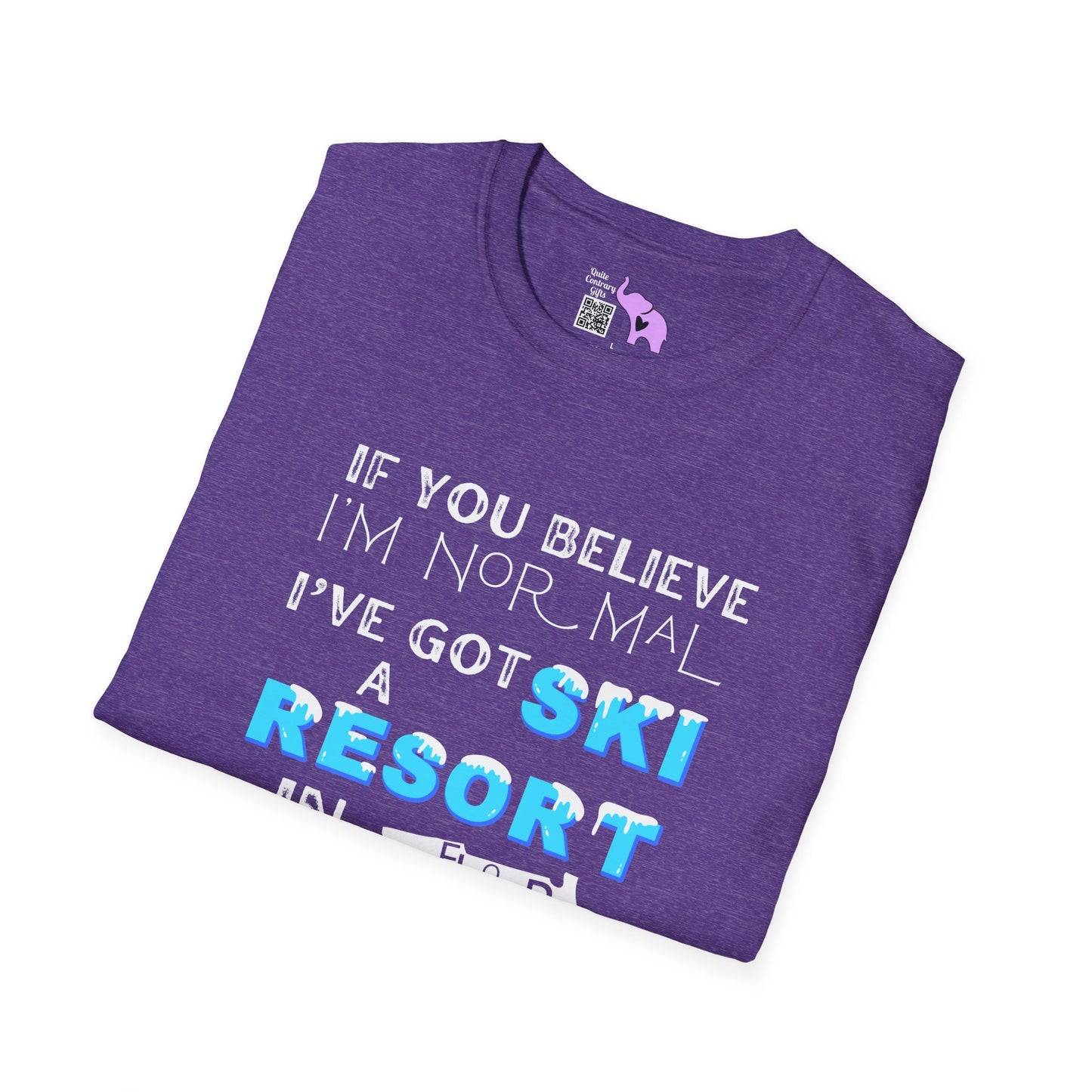 If You Believe I'm Normal I've Got A Ski Resort In Florida To Sell You Adult T-shirt