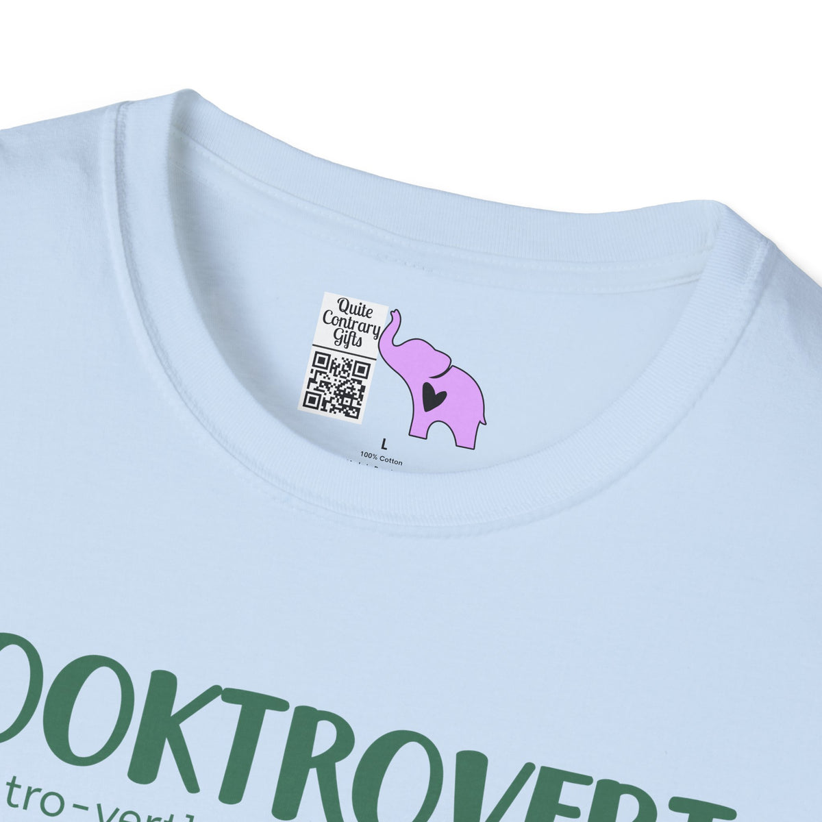 Booktrovert (Simple Definition) Adult T-shirt