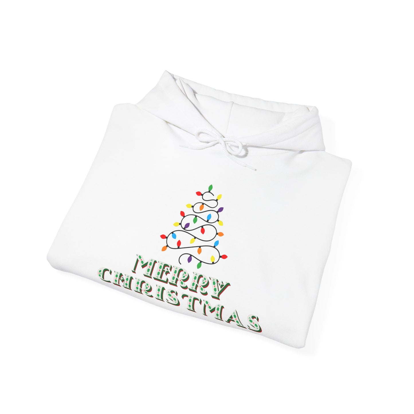 Merry Christmas Adult Heavy Blend™ Hooded Sweatshirt