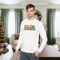 Purrfectly Festive Adult Long Sleeve Tee