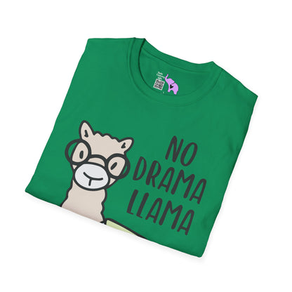 No Drama Llama Adult T-shirt