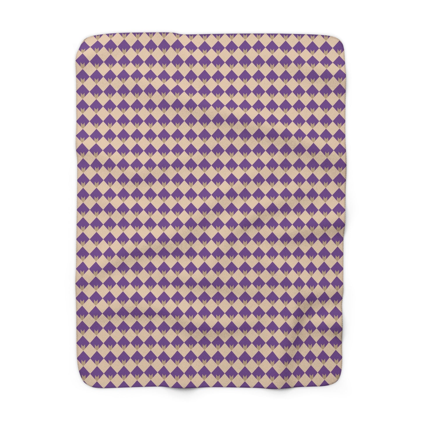 Diamond Bloom-Amethyst & Cream Basic Bedding Set
