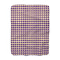 Diamond Bloom-Amethyst & Cream Fleece Blanket