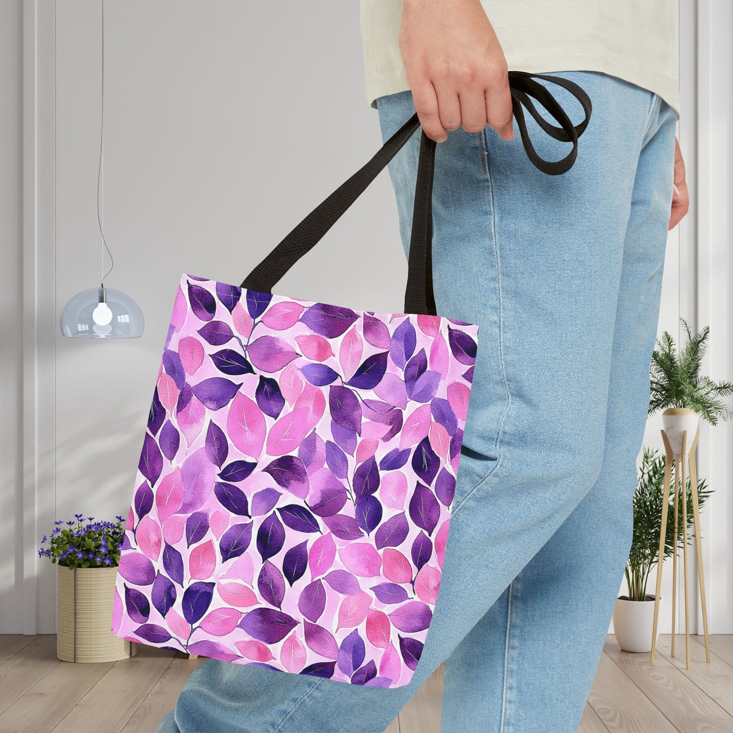 Lilac Serenade Canvas Tote Bag