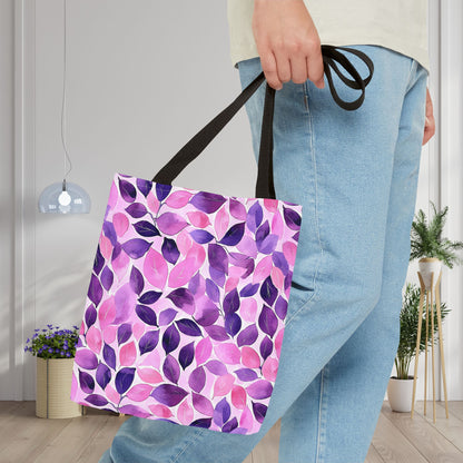 Lilac Serenade Canvas Tote Bag