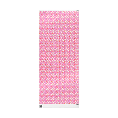 Jolly in Pink Wrapping Paper