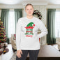 I'm The Mommy Elf Personalized Adult Long Sleeve Tee