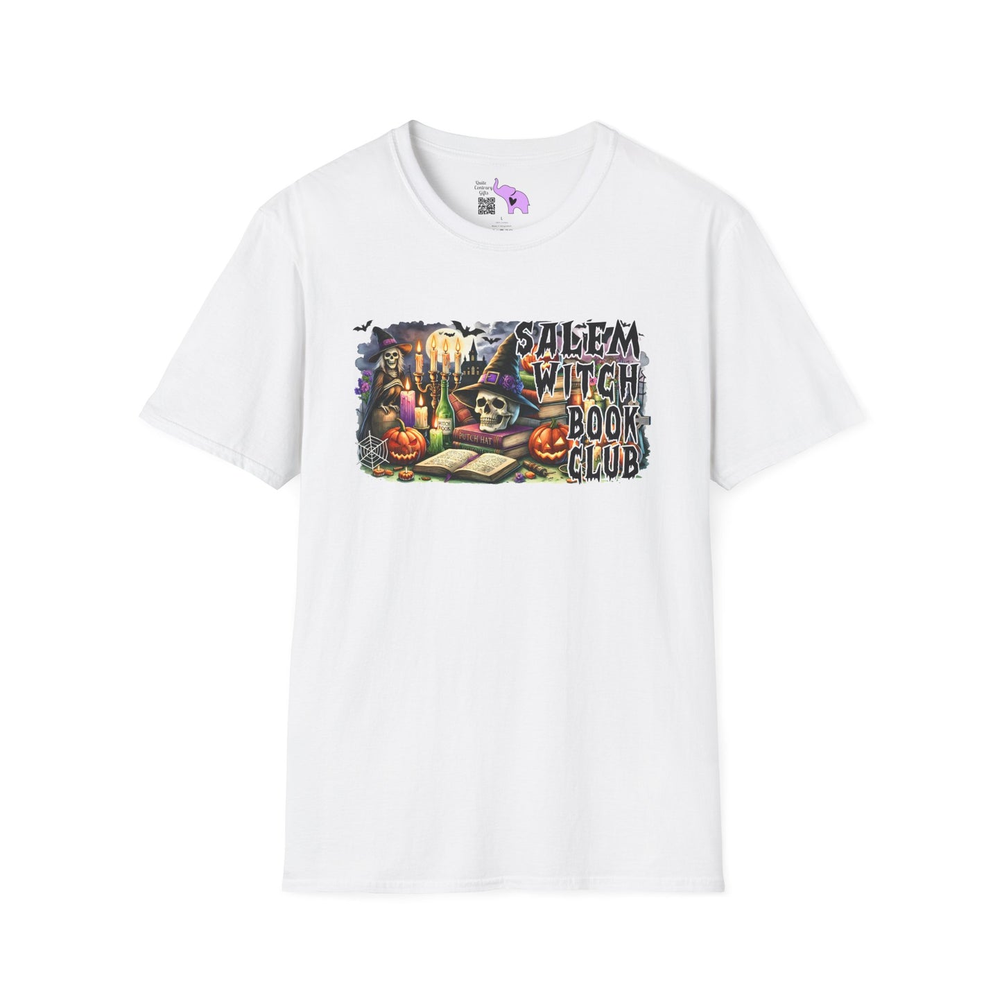 Salem Witch Book Club (2) Adult T-shirt