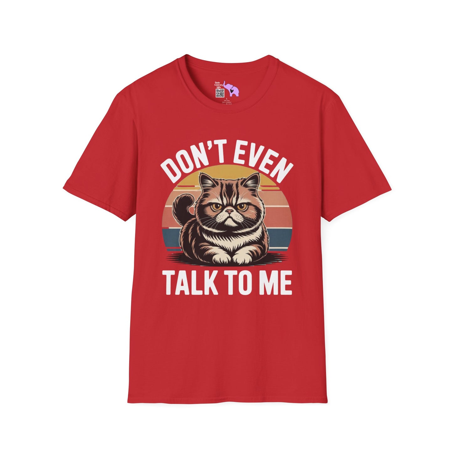 Don't Even Talk To Me (Grumpy Cat) Adult T-shirt