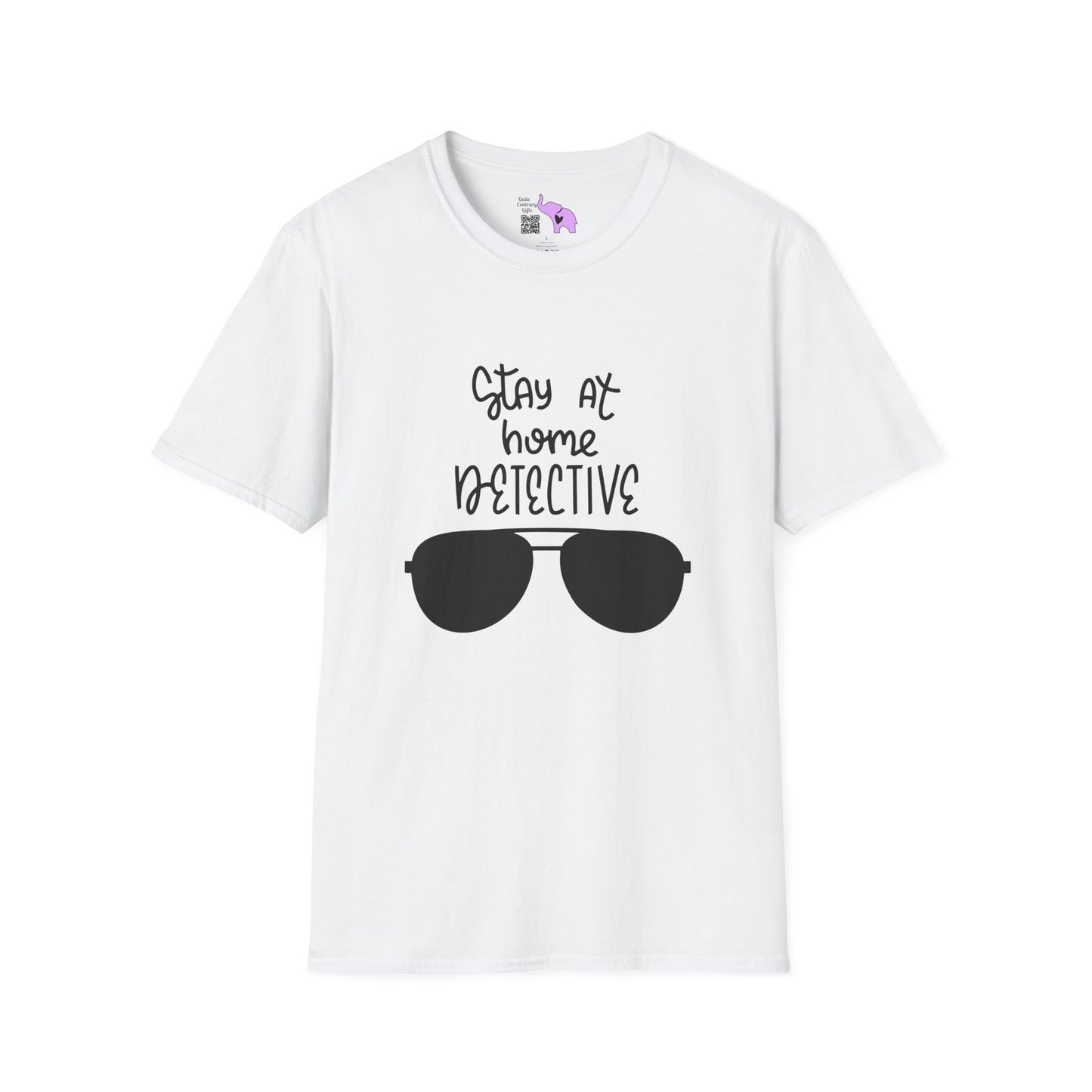 Stay At Home Detective Adult T-shirt