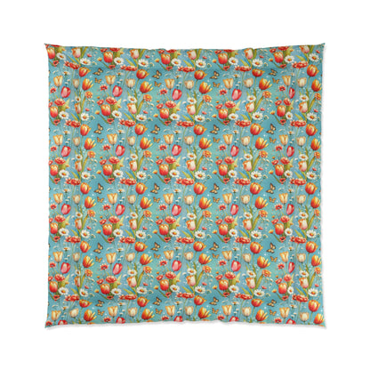Butterfly Bloom Basic Bedding Set