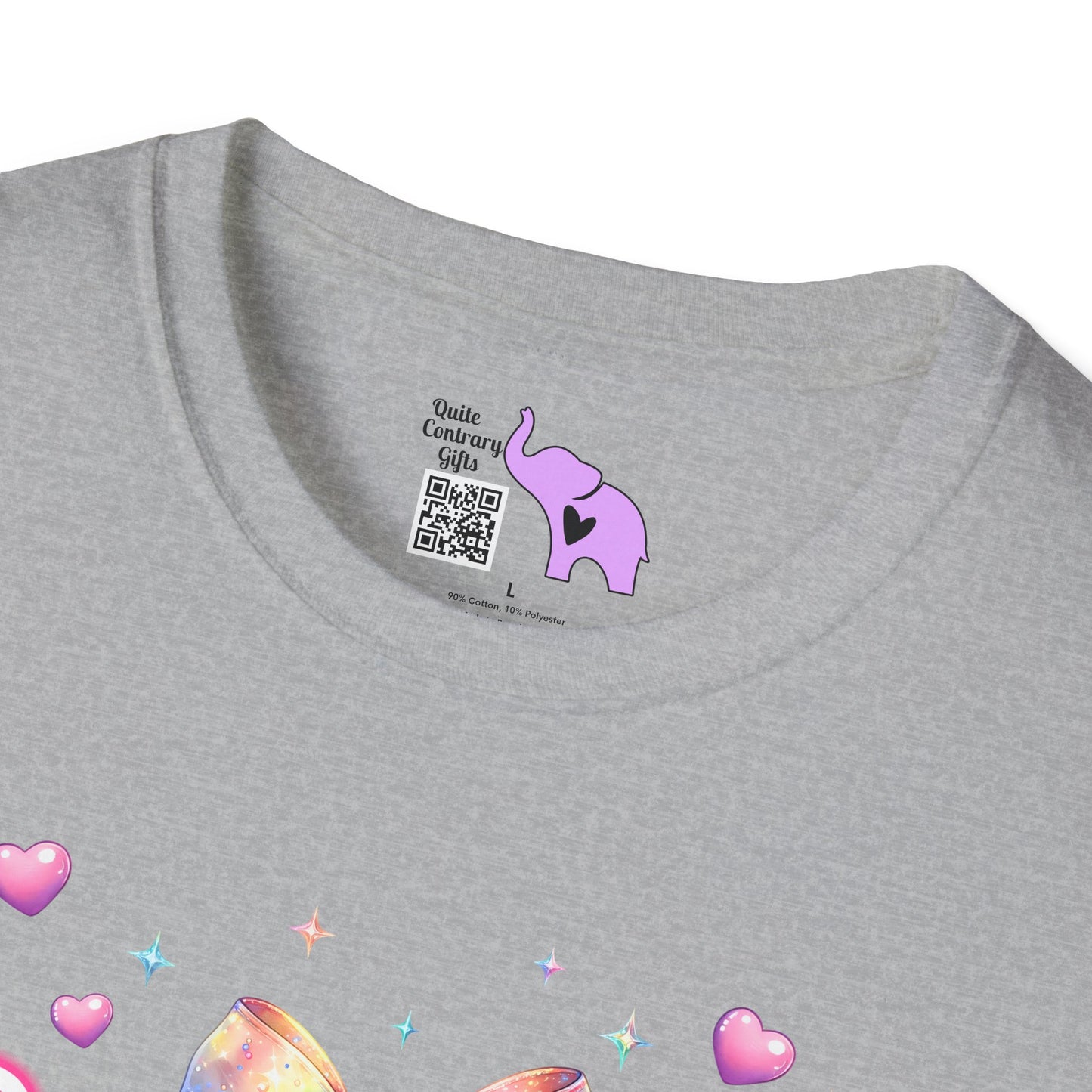 Spooky Pastel Ghost Adult T-shirt