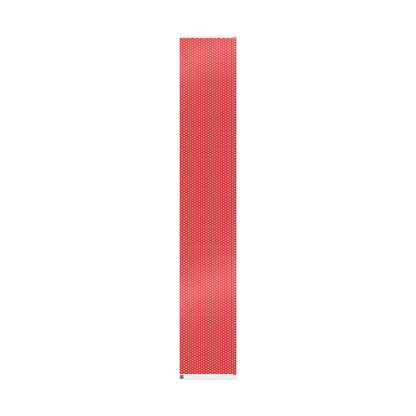 Snowfall on Red Wrapping Paper