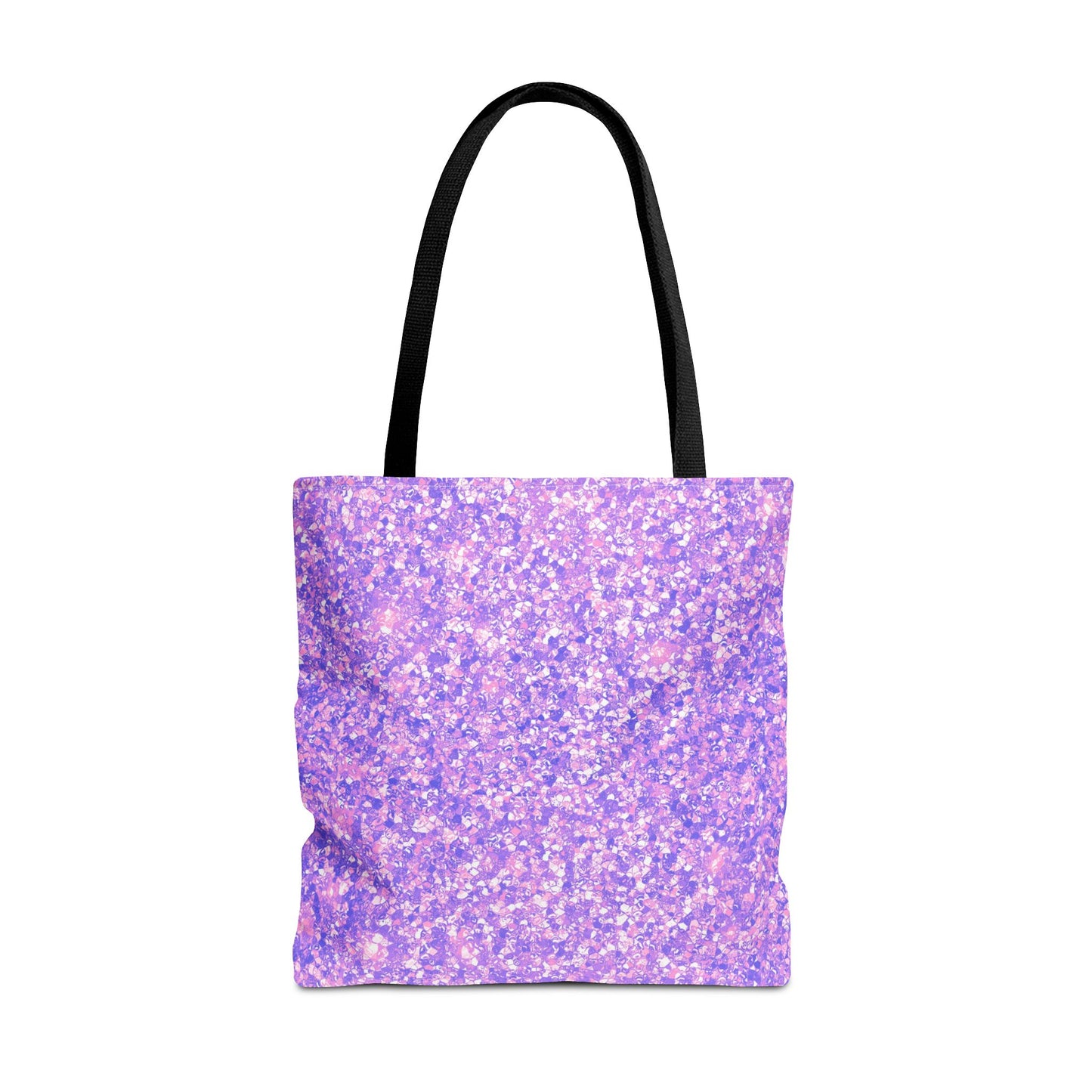 Lavender Crystal Canvas Tote Bag