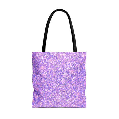 Lavender Crystal Canvas Tote Bag