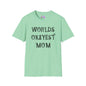 Worlds Okayest Mom Adult T-shirt