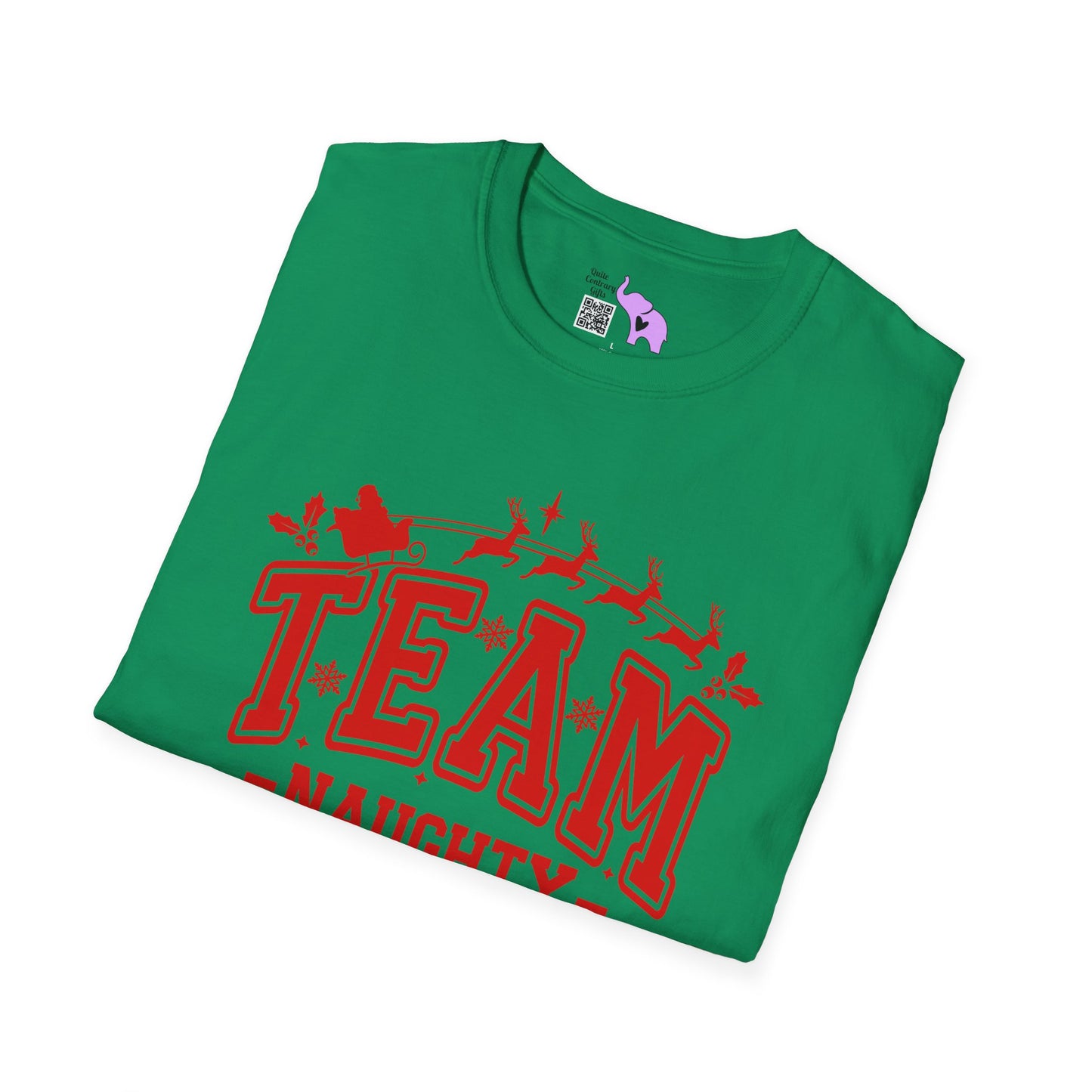 Team Naughty Adult T-shirt