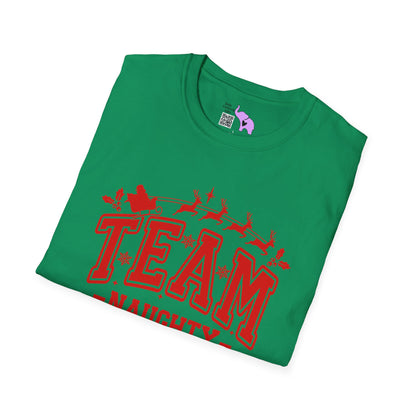 Team Naughty Adult T-shirt