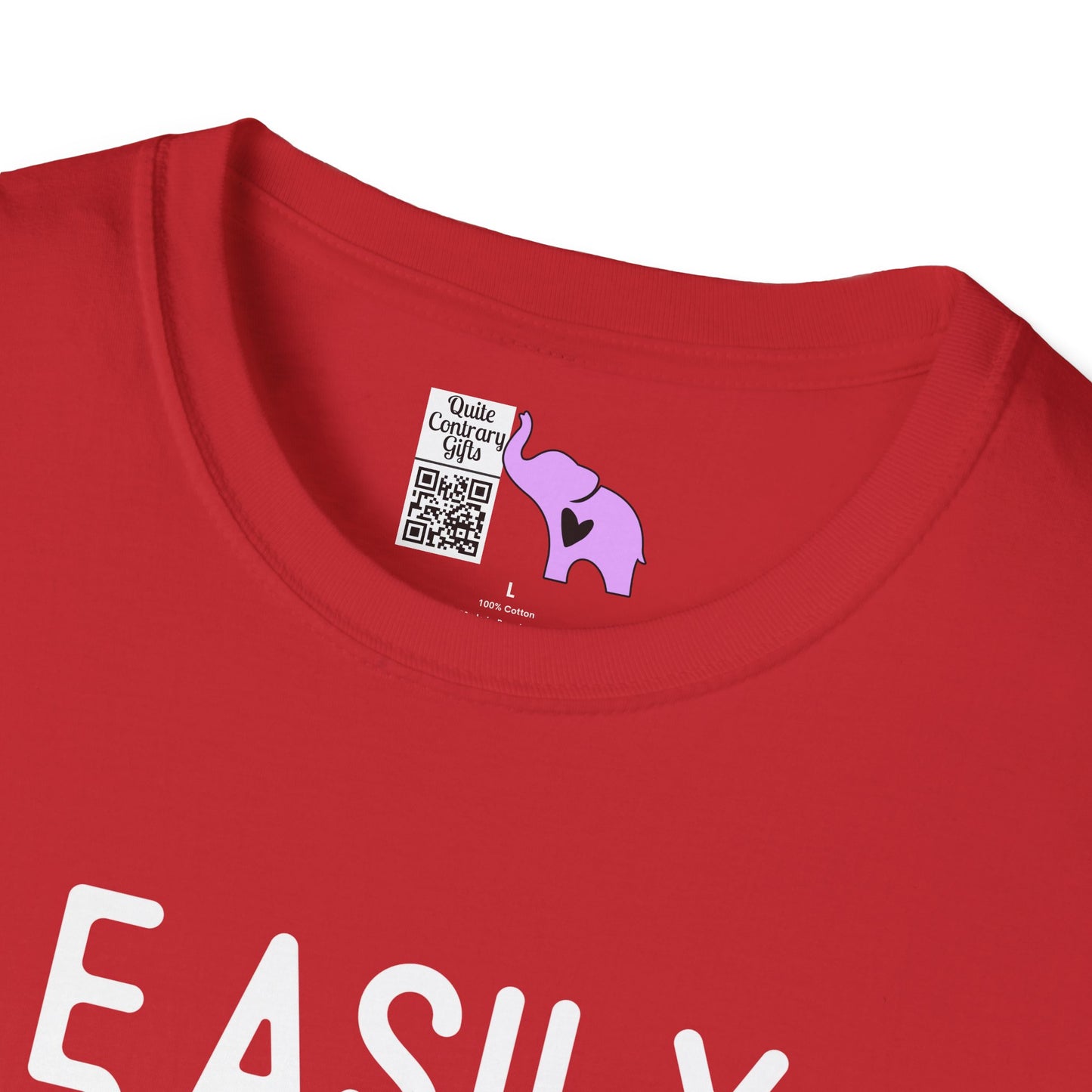 Easily Distracted By Dogs Adult T-shirt