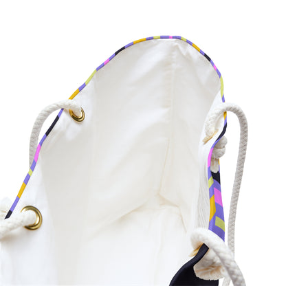 Midnight Pop Stripes Weekender Bag