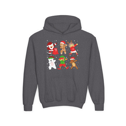 Dabbing Santa Crew Youth Hoodie